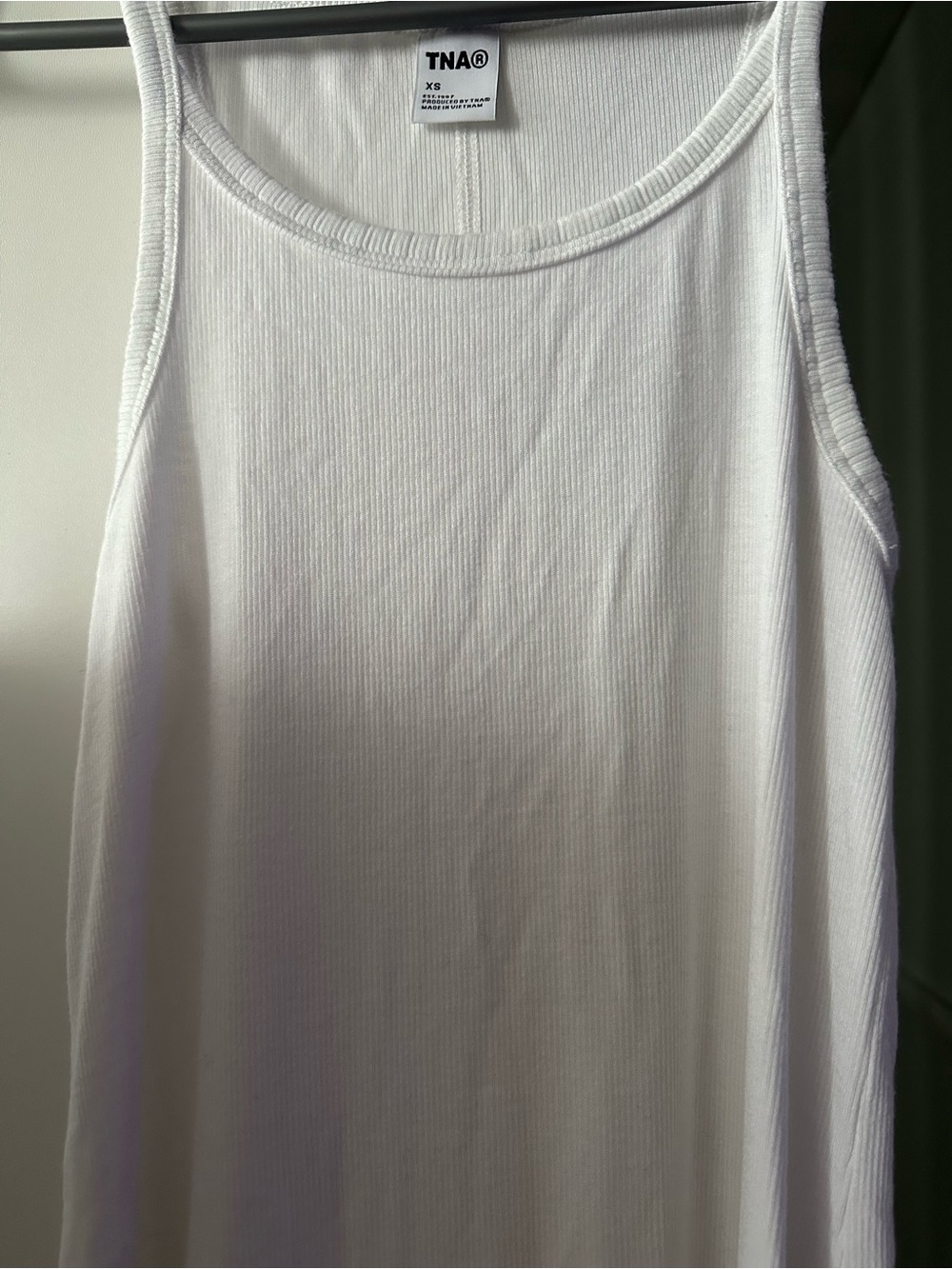 TNA White Tank Midi Dress - Picture 3 of 4